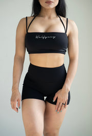 True Black Flex Shorts
