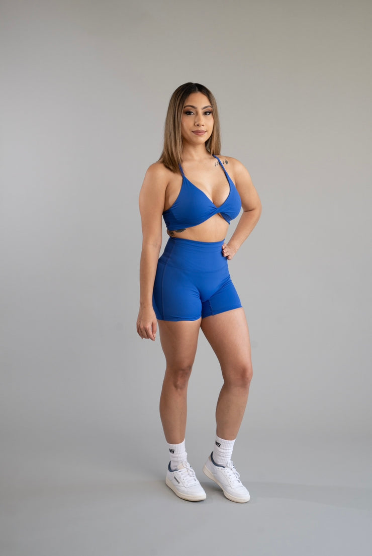 Royal Blue Flex Shorts