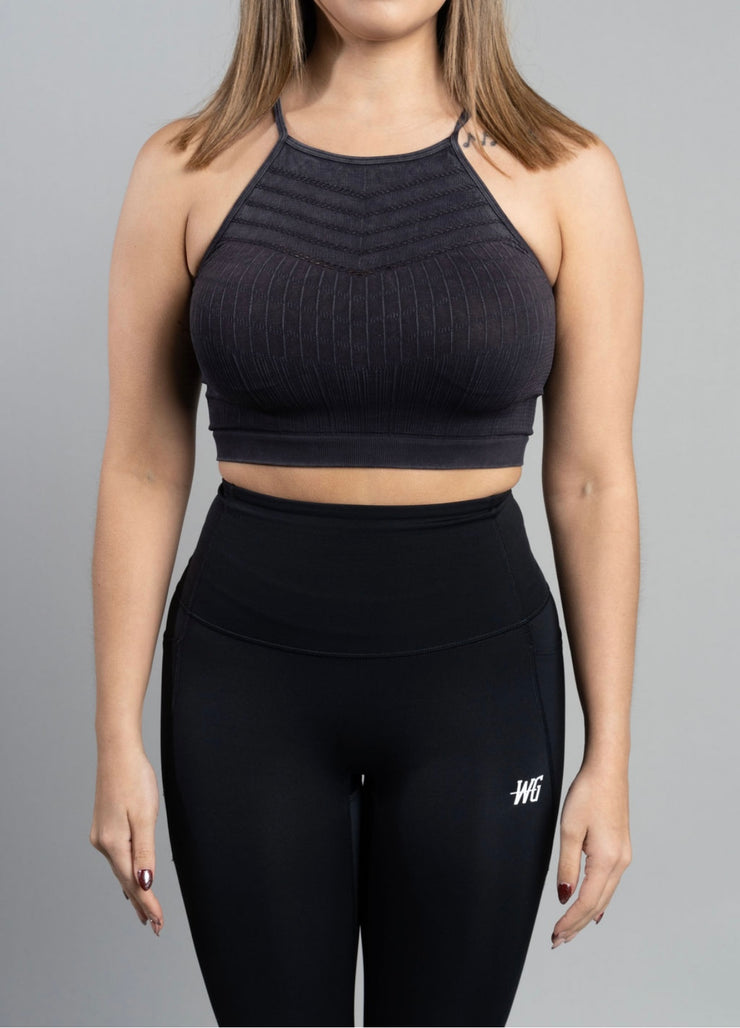 Highneck Bra Top